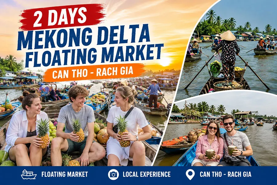 Authentic local experience during Mekong Delta 2 days tour