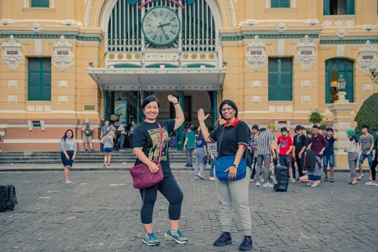 The Saigon Post Office was one of the places visited during the field trip to Ho Chi Minh City.