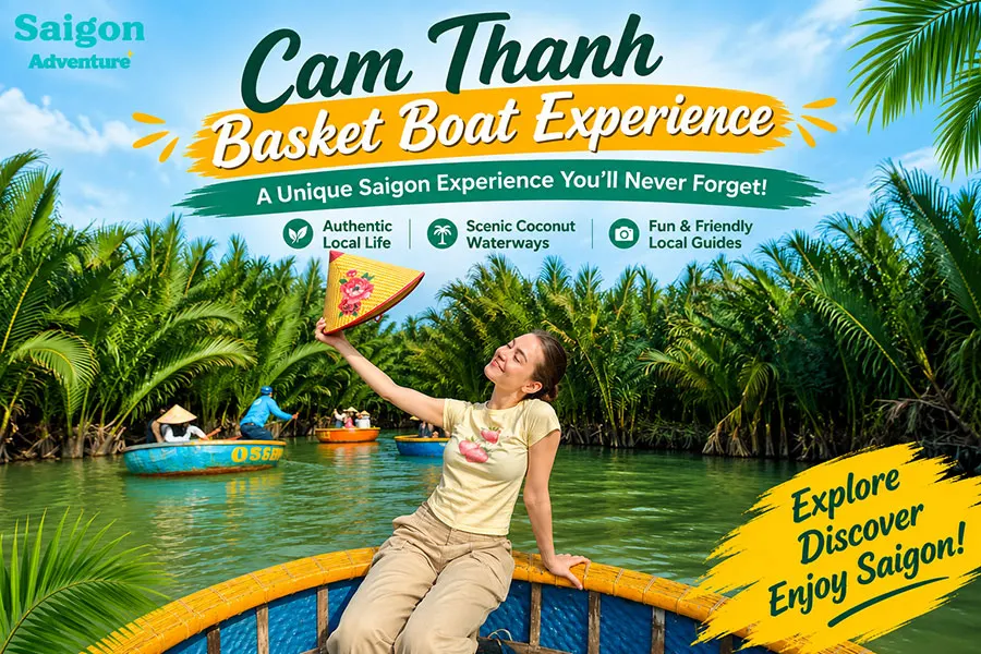 Discover Hoi An Cam Thanh Eco Tour featuring basket boats, coconut forests, and unique local culture experiences.
