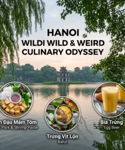 Hanoi Wild & Weird Culinary Odyssey food tour by Saigon Adventure