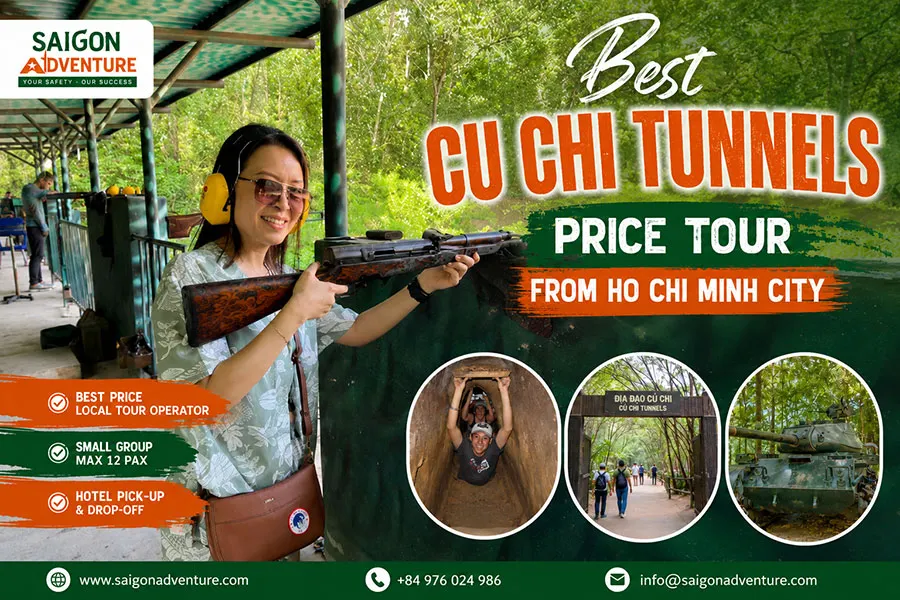 Best Cu Chi Tunnels Price Tour perfect for first-time visitors to Ho Chi Minh City