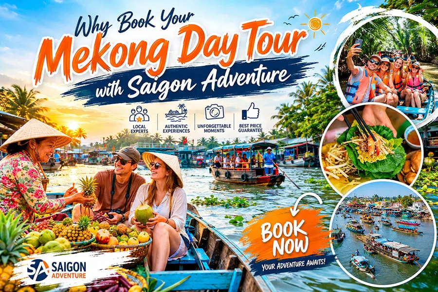 Best Ho Chi Minh City Tour Mekong Delta 3 Days for an Authentic Vietnam Experience