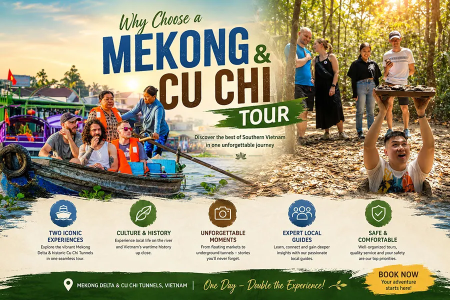 Best Mekong and Cu Chi Tour Experience in Southern Vietnam