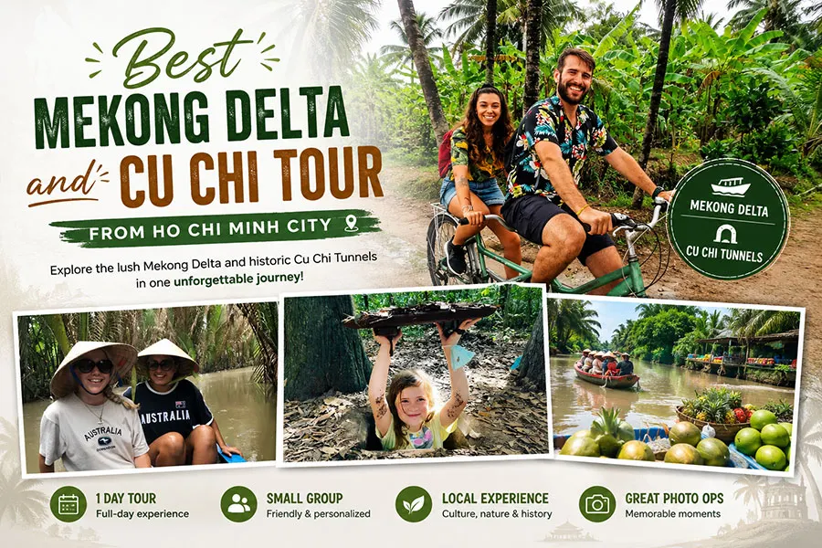 Best Mekong Delta and Cu Chi Tour From Ho Chi Minh City