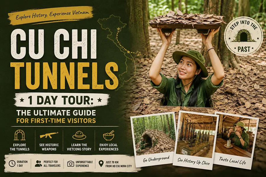 Cu Chi Tunnels 1 Day Tour: The Ultimate Guide for First-Time Visitors Cu Chi Tunnels 1 Day Tour: The Ultimate Guide for First-Time Visitors
