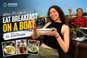 What It's Like to Eat Breakfast on a Boat in Vietnam