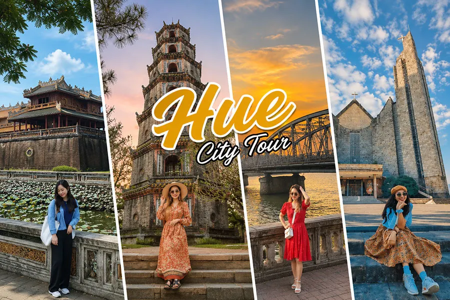 Hue City Tour – Explore the Imperial City, Thien Mu Pagoda and Historic Landmarks in Hue, Vietnam