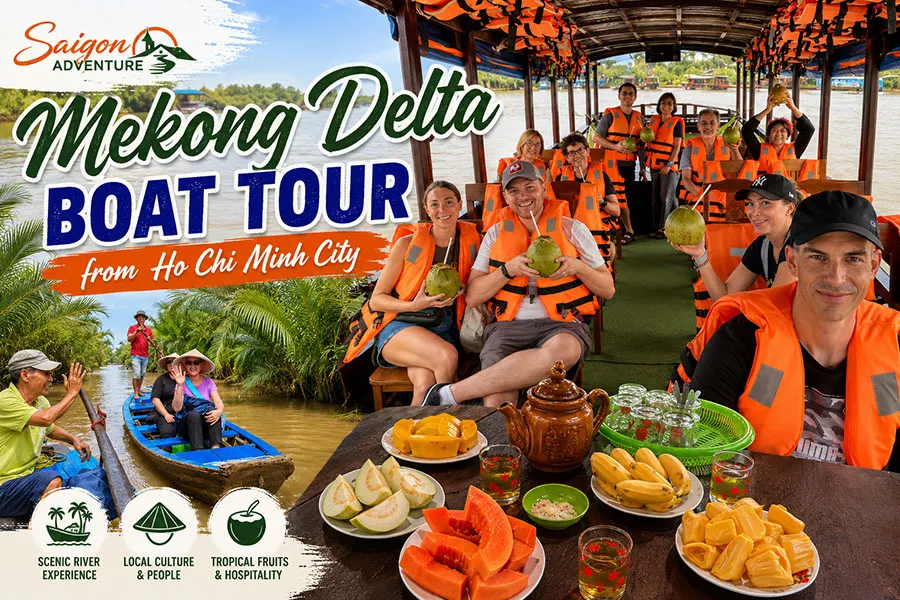 Taste local specialties and enjoy unforgettable river adventures in the Mekong Delta.