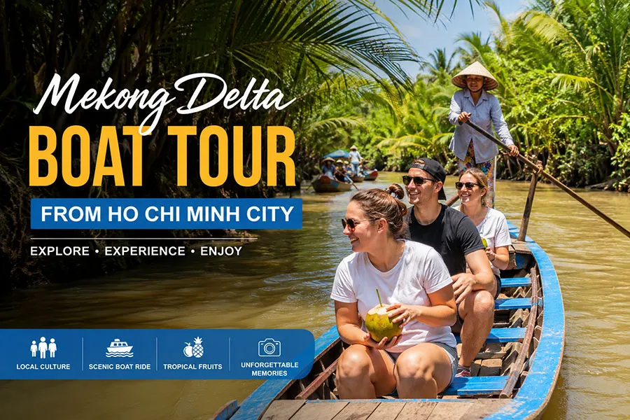 Mekong Delta Boat Tour from Ho Chi Minh City