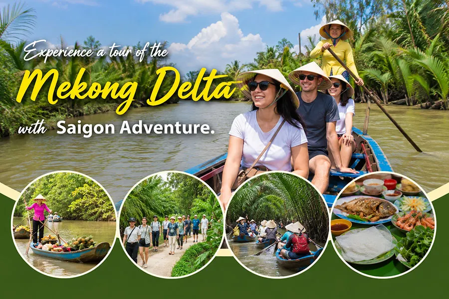 Authentic floating market experience with Saigon Adventure
