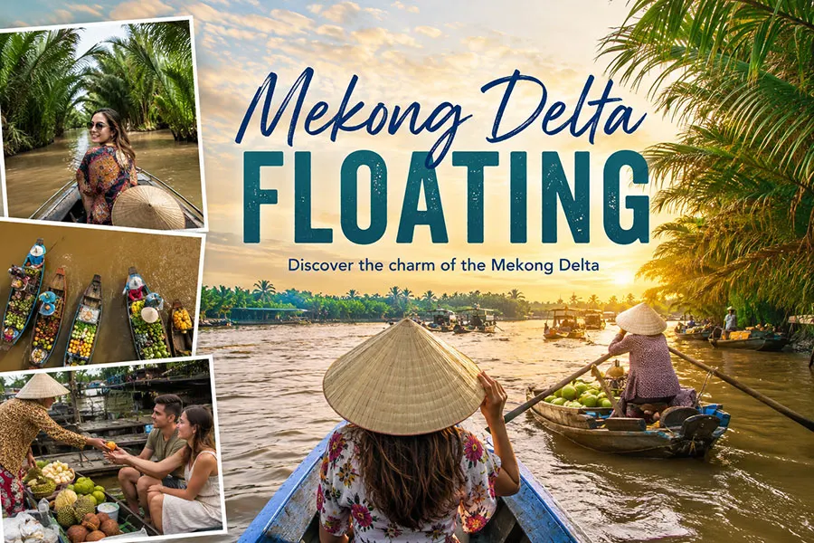 Mekong Delta Floating Market Tour from Ho Chi Minh City