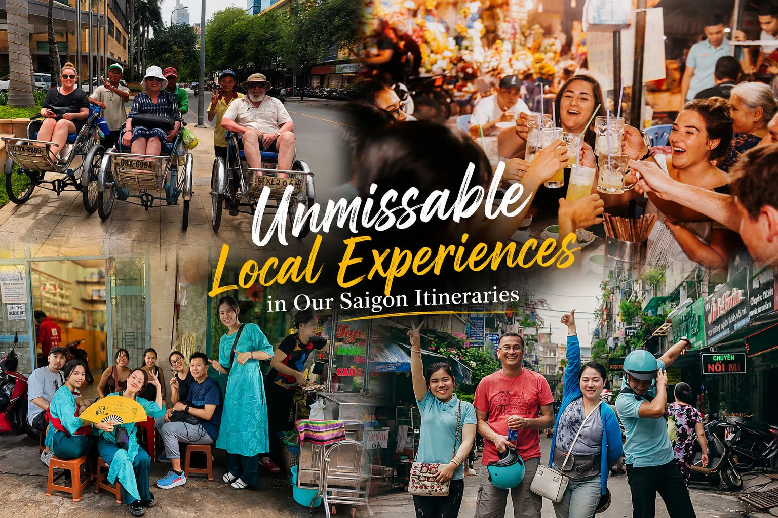 Unmissable Local Experiences in Our Saigon Itineraries.
