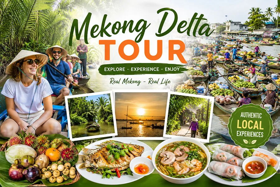 Book a Mekong Delta Tour with Saigon Adventure for an unforgettable journey