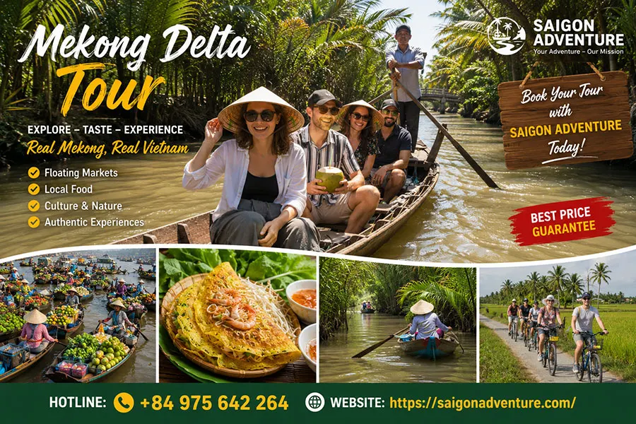 Best Mekong Delta tour agency for travelers visiting Vietnam