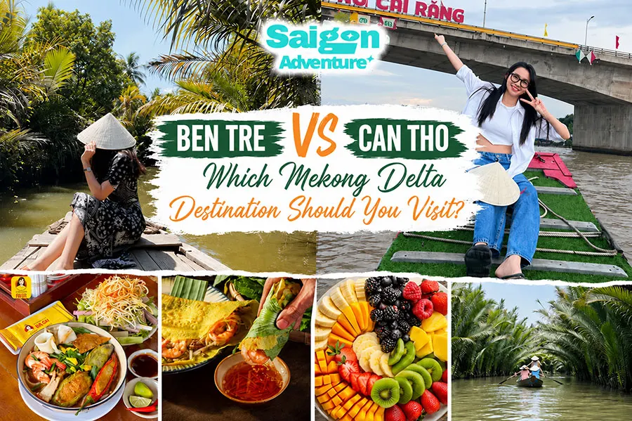 Best Weekend Trips from Ho Chi Minh City: 10 Incredible Escapes Beyond the City 11 From peaceful canals to bustling floating markets, let Saigon Adventure help you choose the perfect Mekong Delta journey.