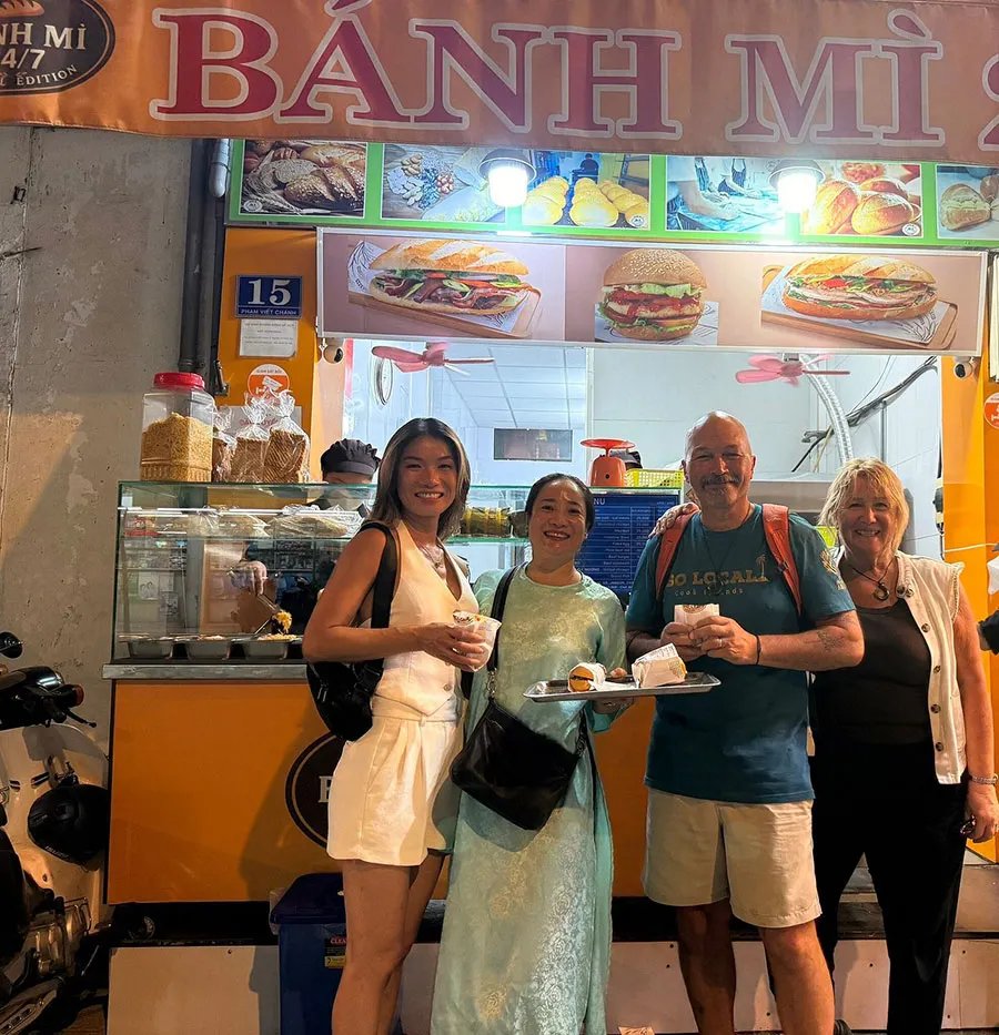 What Do Vietnamese People Eat for Lunch? A Local Food Guide 6 Discover authentic Vietnamese banh mi with Saigon Adventure street food tour in Ho Chi Minh City
