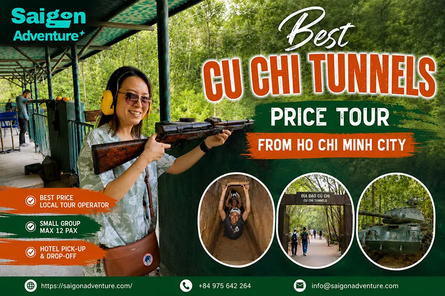 The Complete History of the Cu Chi Tunnels: Vietnam's Underground Legacy of Resilience 7 Best Cu Chi Tunnels Price Tour perfect for first-time visitors to Ho Chi Minh City