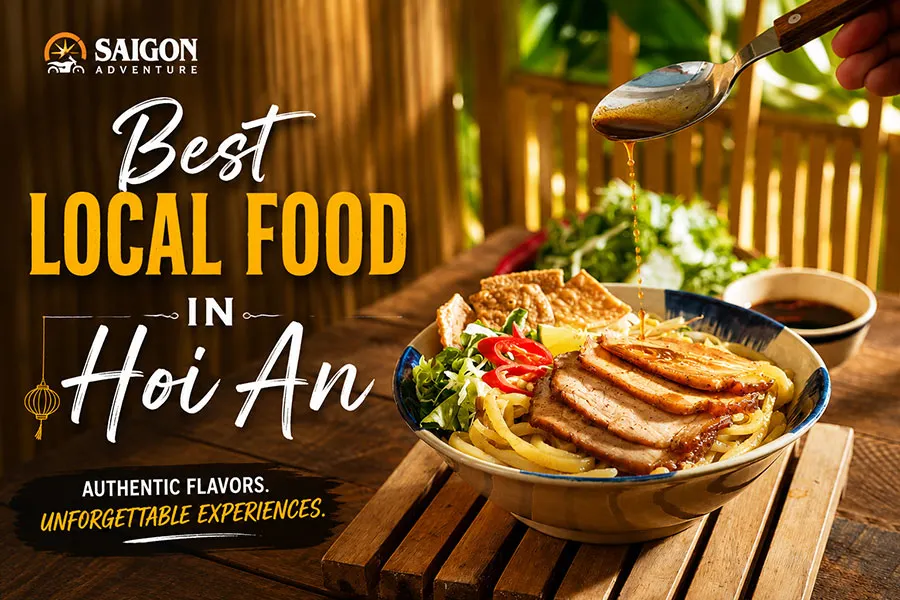 Authentic Hoi An street food experience in the heart of Hoi An Ancient Town