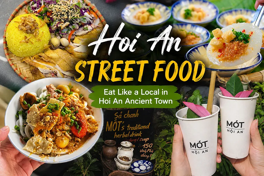 Discover authentic street food in Hoi An Ancient Town, Vietnam