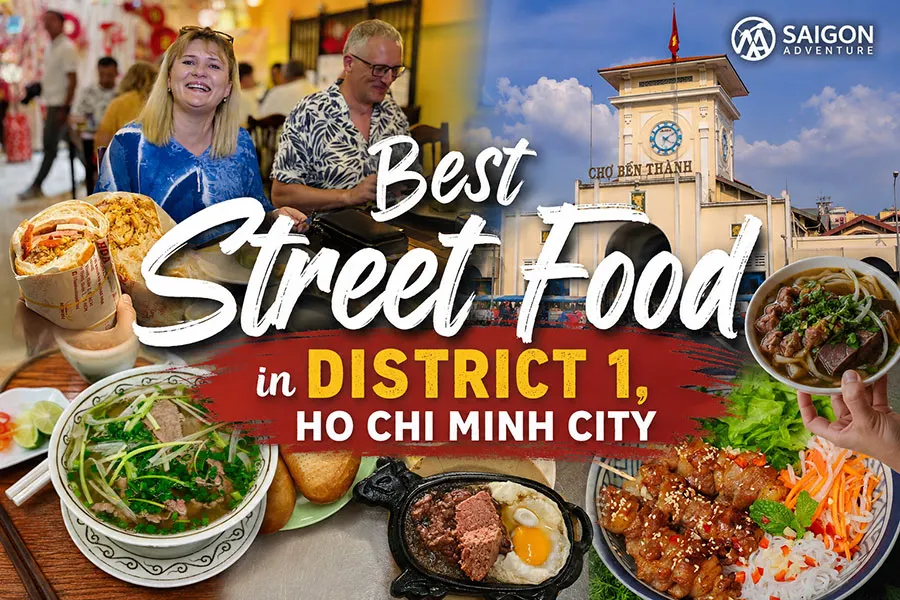 Best street food in District 1.