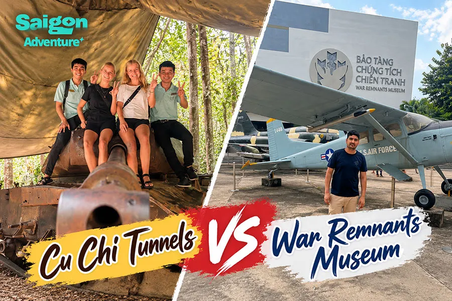 Cu Chi vs War Remnants Museum: Which Vietnam War Experience Is Right for You? 1 Cu Chi Tunnels vs War Remnants Museum: two fascinating ways to explore Vietnam's wartime history in Ho Chi Minh City.