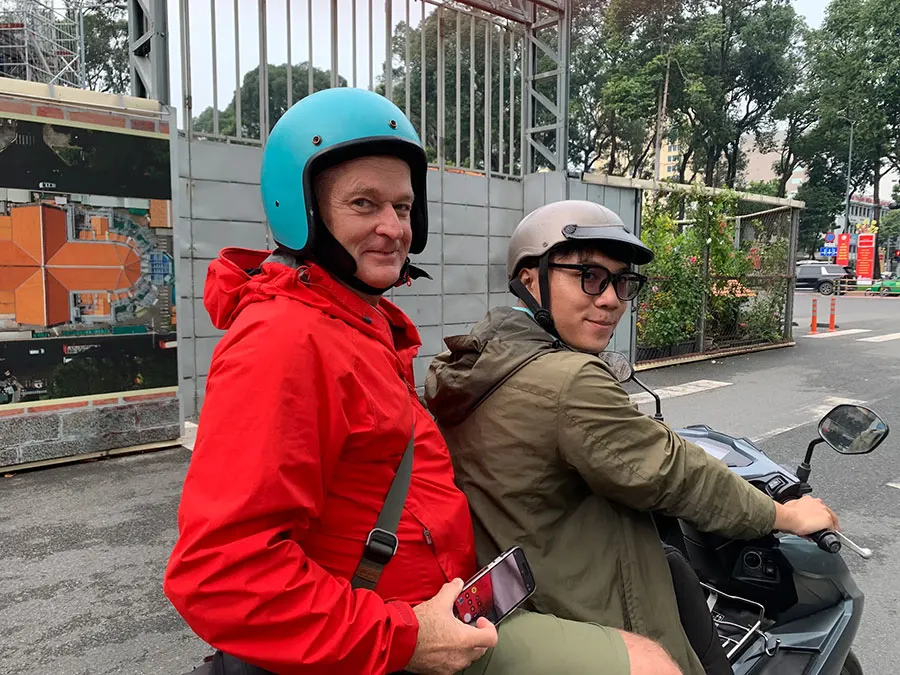 Safe and fun motorbike tour for families exploring the hidden gems of Ho Chi Minh City