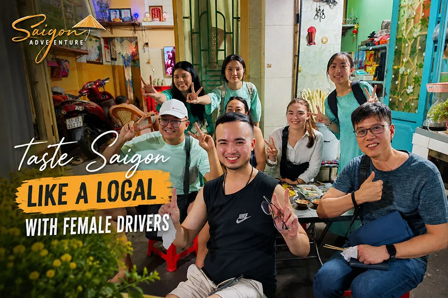 Experience the best Vietnamese food tour with Saigon Adventure and discover authentic local flavors in Ho Chi Minh City