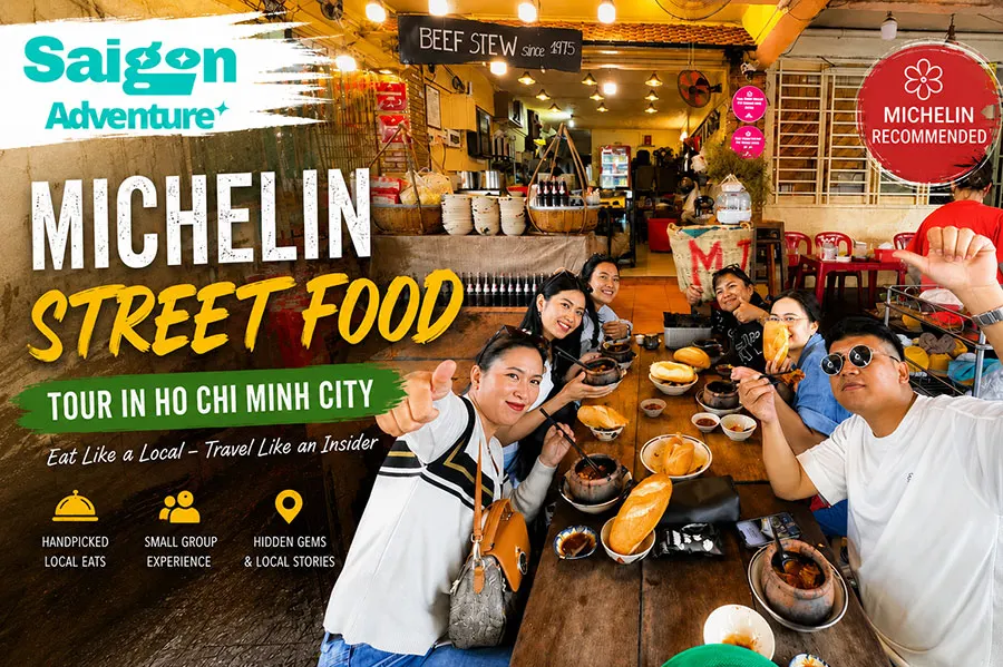 Michelin Street Food Tour in Ho Chi Minh City: Where Michelin Meets Authentic Local Flavors 2 Authentic Michelin street food tour experience in Ho Chi Minh City, Vietnam