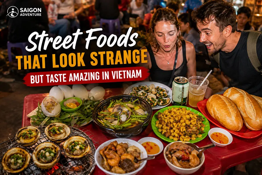 Street Foods That Look Strange but Taste Amazing in Vietnam