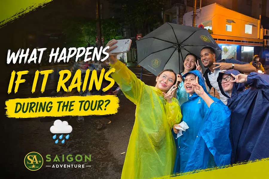 Exploring Saigon in the rain creates unique travel memories that last a lifetime.