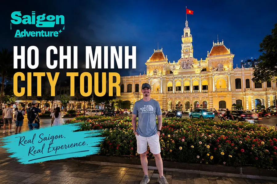 isit Ho Chi Minh City Hall, one of Saigon's most famous landmarks