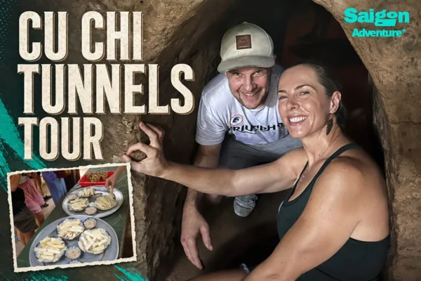 Why Do Visitors Eat Tapioca at the Cu Chi Tunnels?