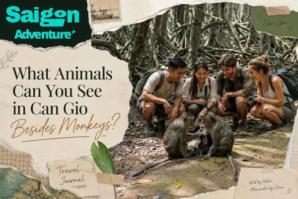 What Animals Can You See in Can Gio Besides Monkeys?