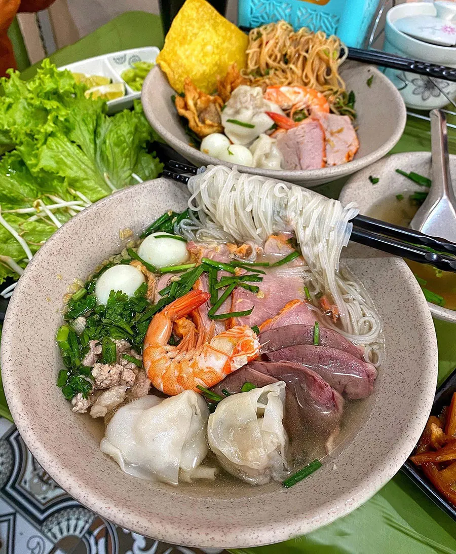 Best Vietnamese Noodle Soups in Ho Chi Minh City Besides Pho 3 Try hu tieu Nam Vang, a famous Vietnamese noodle soup with pork, shrimp, and rich savory broth.