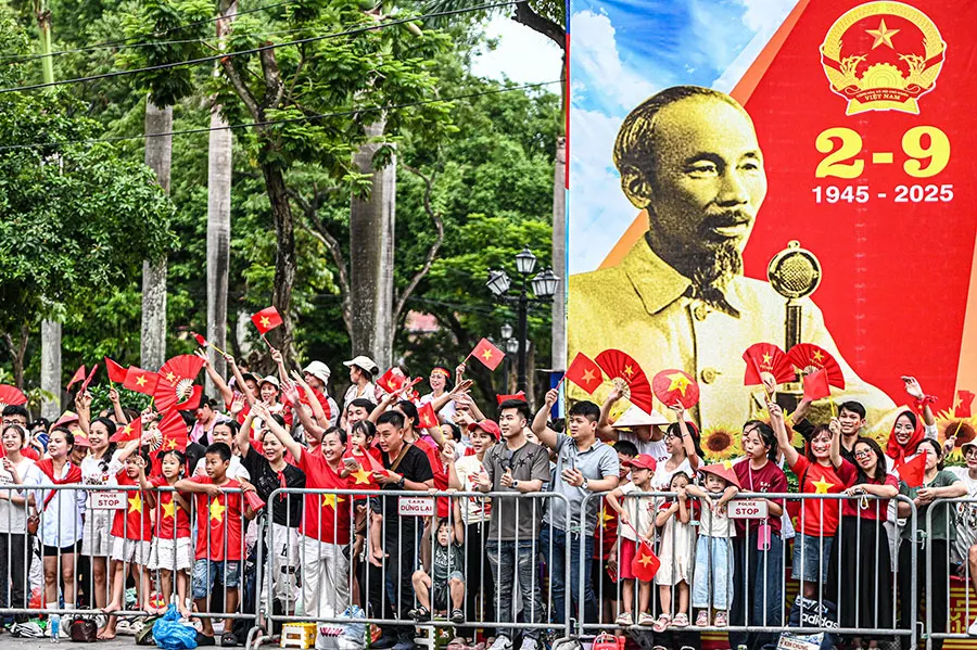 Is Ho Chi Minh City Worth Visiting During Vietnam’s National Day? 2 Streets of Saigon filled with red flags during Vietnam’s National Day holiday