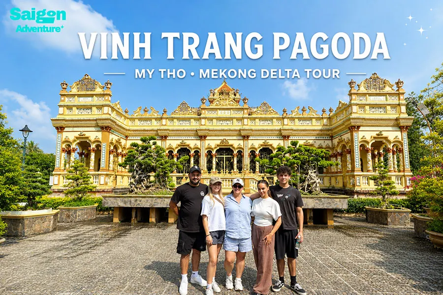 How to Get from Ho Chi Minh City to Mekong Delta: Complete Travel Guide 5 Vinh Trang Pagoda tour in My Tho, a famous cultural attraction in the Mekong Delta