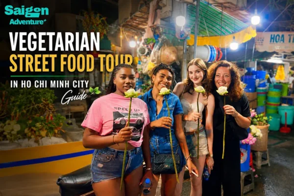 Can vegetarians enjoy a street food tour in Ho Chi Minh City?