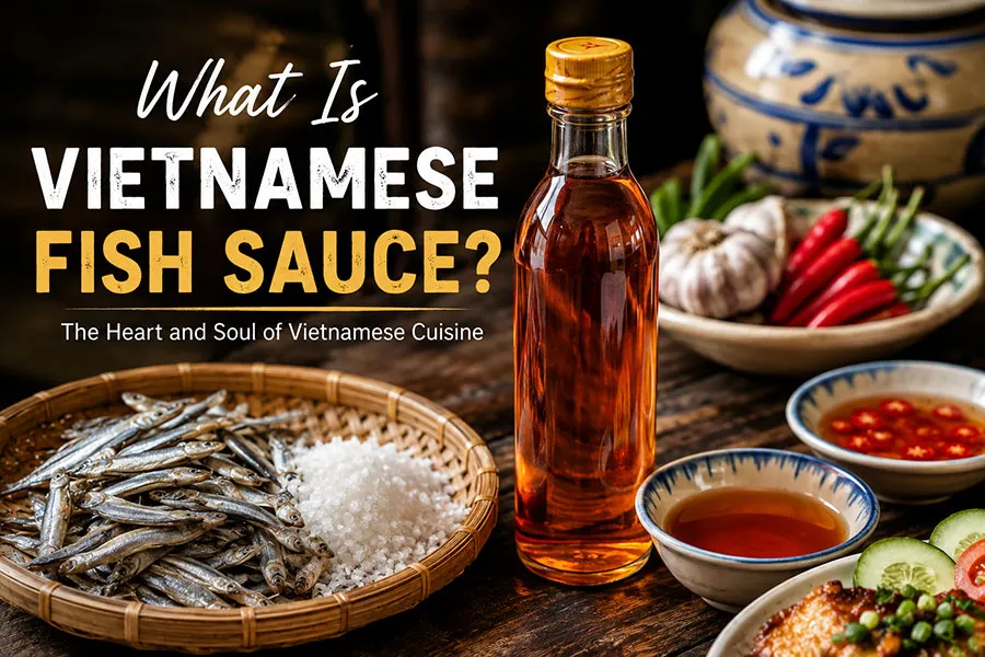 Why Fish Sauce Is the Heart of Vietnamese Cuisine 2 What is Vietnamese fish sauce made from traditional anchovies and sea salt