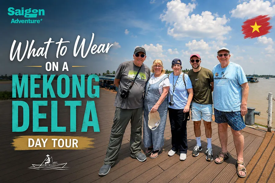 What to Wear on a Mekong Delta Day Tour: Clothing & Packing Tips 2 Lightweight travel clothing for exploring the Mekong Delta in Vietnam