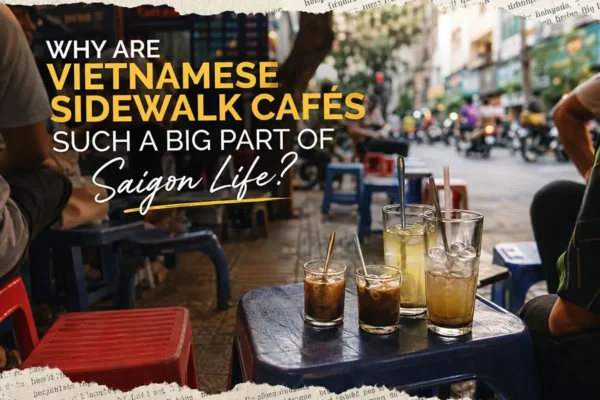 Why Are Vietnamese Sidewalk Cafés Such a Big Part of Saigon Life?