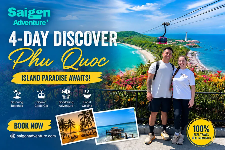Phu Quoc Cable Car and Aquatopia Water Park adventure with stunning island views – book your Phu Quoc tour today and experience the best of South Phu Quoc.