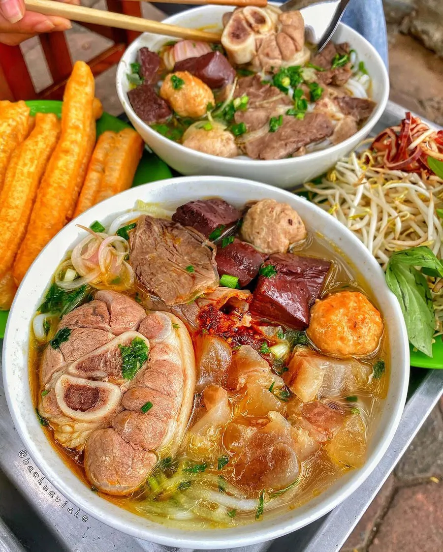 Best Vietnamese Noodle Soups in Ho Chi Minh City Besides Pho 1 Experience authentic Vietnamese cuisine with a delicious bowl of bún bò Huế