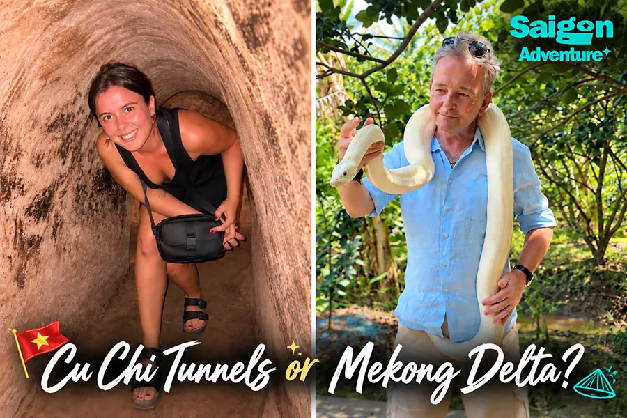 Cu Chi Tunnels or Mekong Delta: Which Day Trip Should You Choose? 1 Whether you choose Cu Chi Tunnels or the Mekong Delta, both show a fascinating side of southern Vietnam