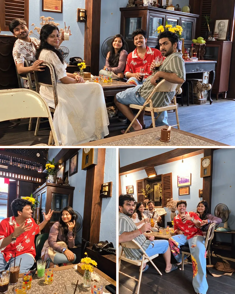 Iconic Coffee Shops in Saigon You Should Visit at Least Once 4 Travelers enjoy Vietnamese coffee while discovering hidden wartime stories inside CΓ PhΓͺ Δα» Phα»§ in Saigon.