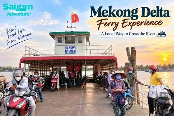 Mekong Delta Ferry Experience: A Local Way to Cross the River