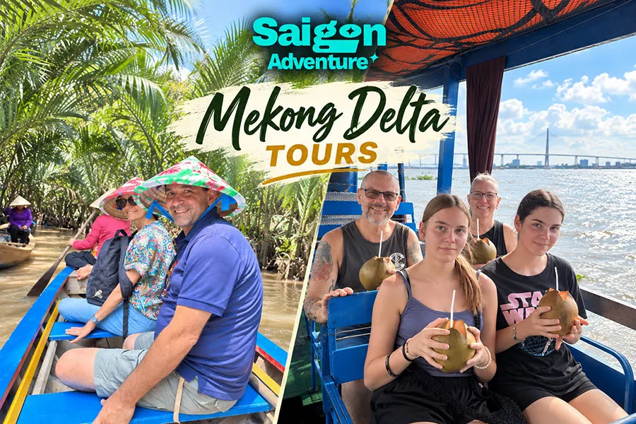 Can You Visit the Mekong Delta Without Staying Overnight? 2 One day Mekong Delta experience visiting tropical canals fruit gardens and local villages
