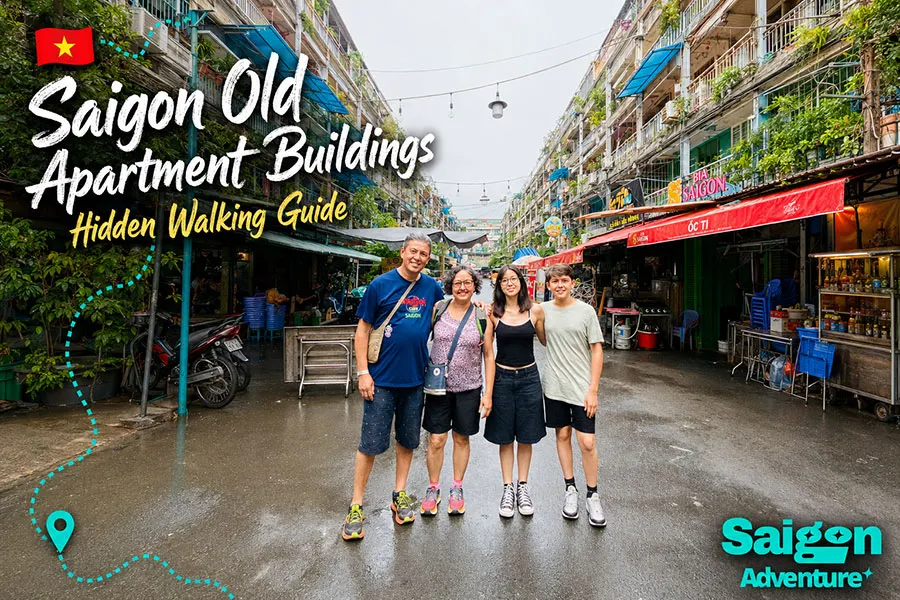 Saigon Old Apartment Buildings: A Walking Guide to Hidden City Life 2 Saigon old apartment buildings offering a glimpse into authentic local city life