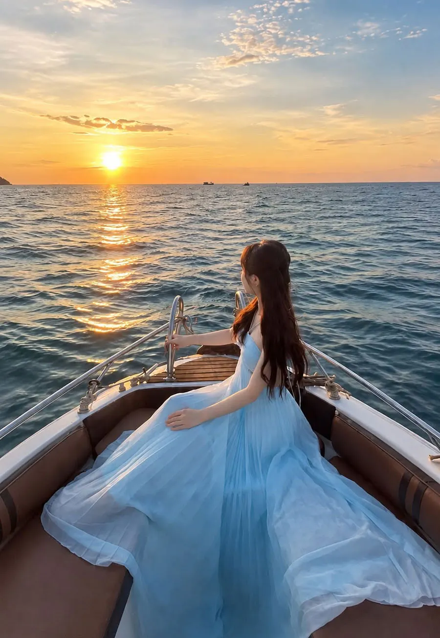 Vinh Hy Bay Travel Guide: Beaches, Coral and Scenic Coastal Roads 4 Travelers admiring the stunning blue sea and dramatic mountain scenery surrounding Vinh Hy Bay