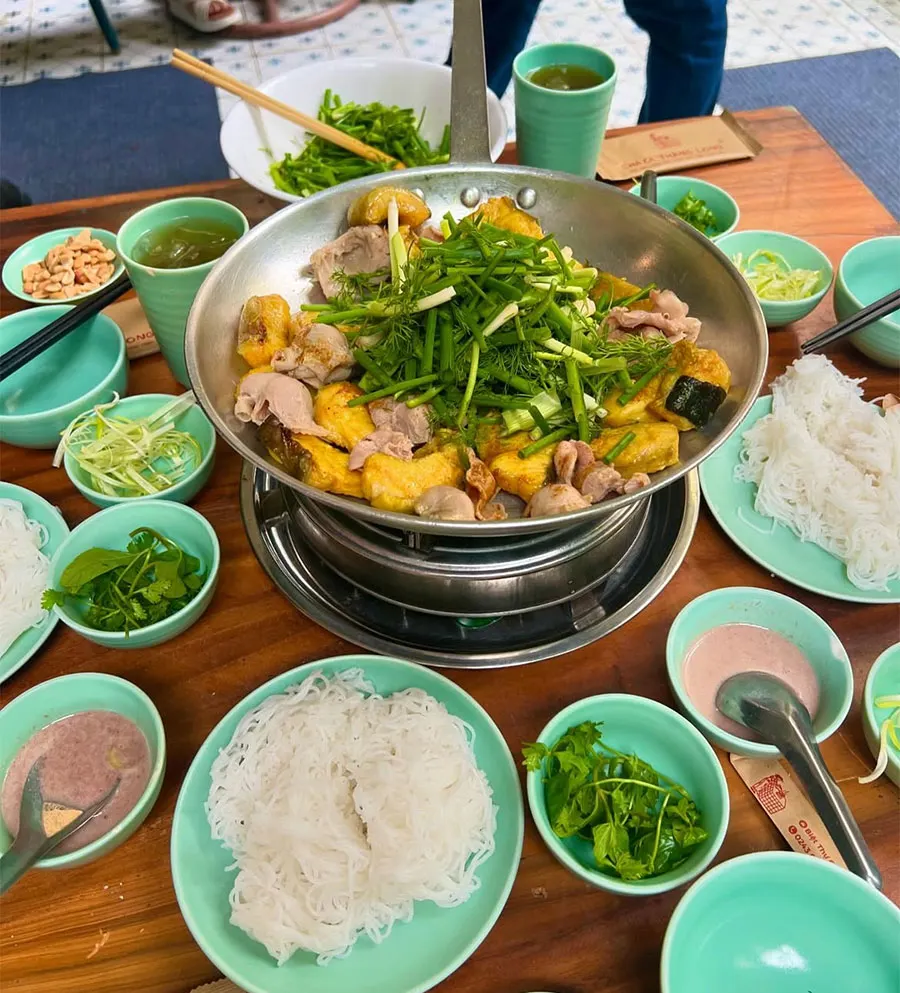 What to Eat in Hanoi: A First-Timer’s Guide to Local Food 5 Discover traditional Hanoi chả cá served with rice noodles, roasted peanuts, fresh herbs and a flavorful dipping sauce.