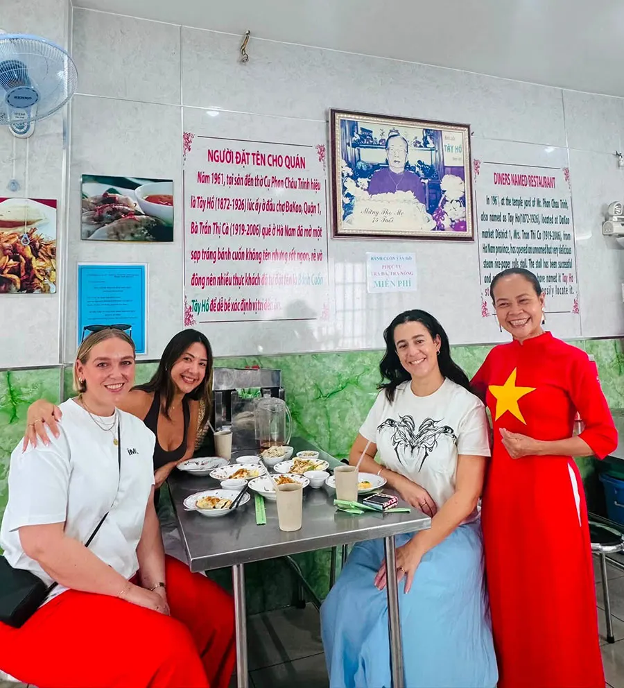 Banh cuon in Ho Chi Minh City: What to order and how to eat it 6 A local banh cuon restaurant in Ho Chi Minh City popular with locals and travelers
